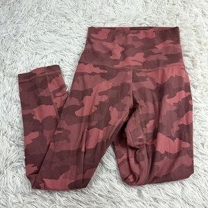 Lululemon Align Crop *21" Heritage 365 Camo Brier Rose Multi